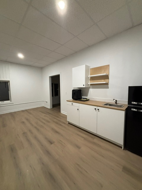 Finished kitchen from a completed investment-property renovation